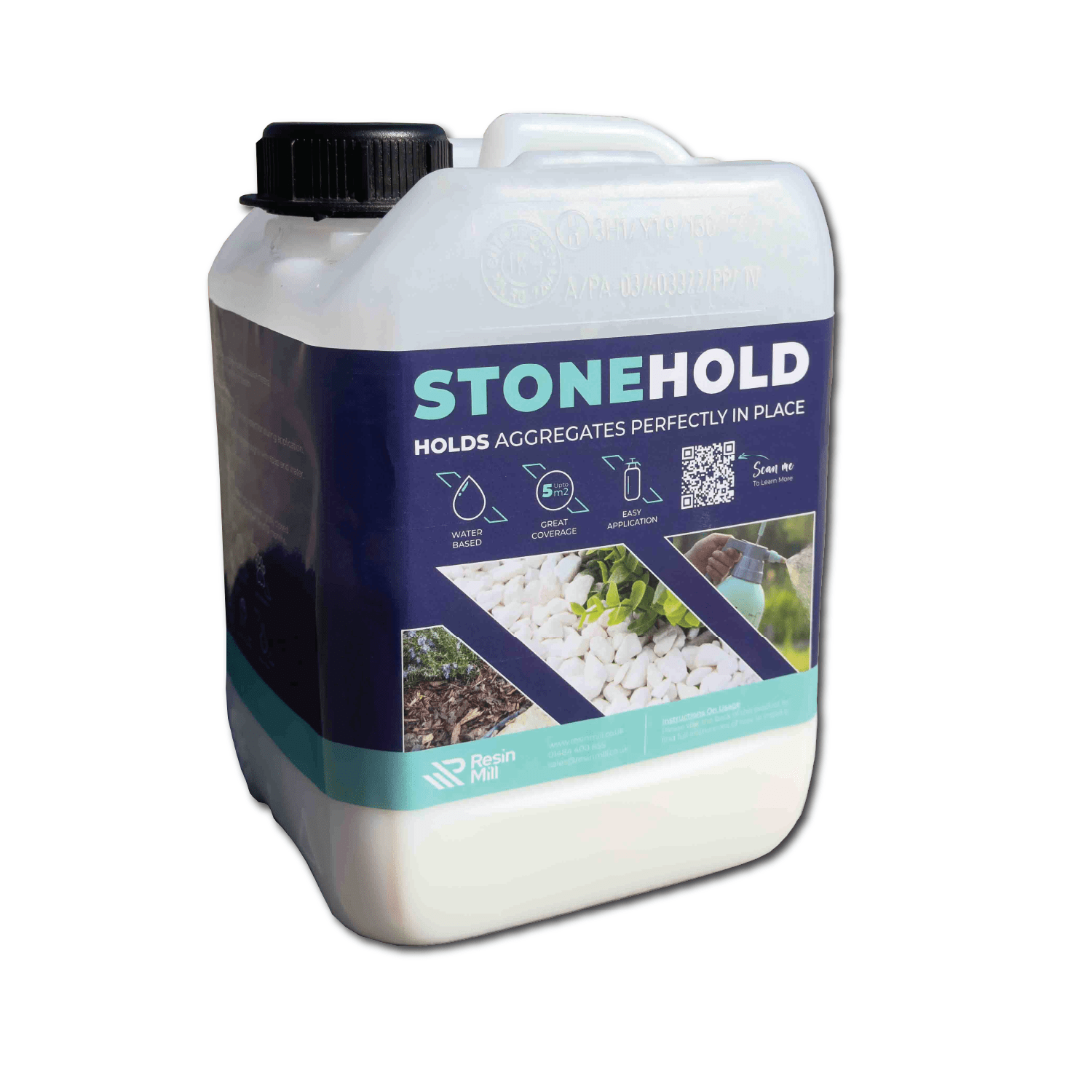 StoneHold Starter Kit - StoneHold 2.5L gravel binder - Resin Mill