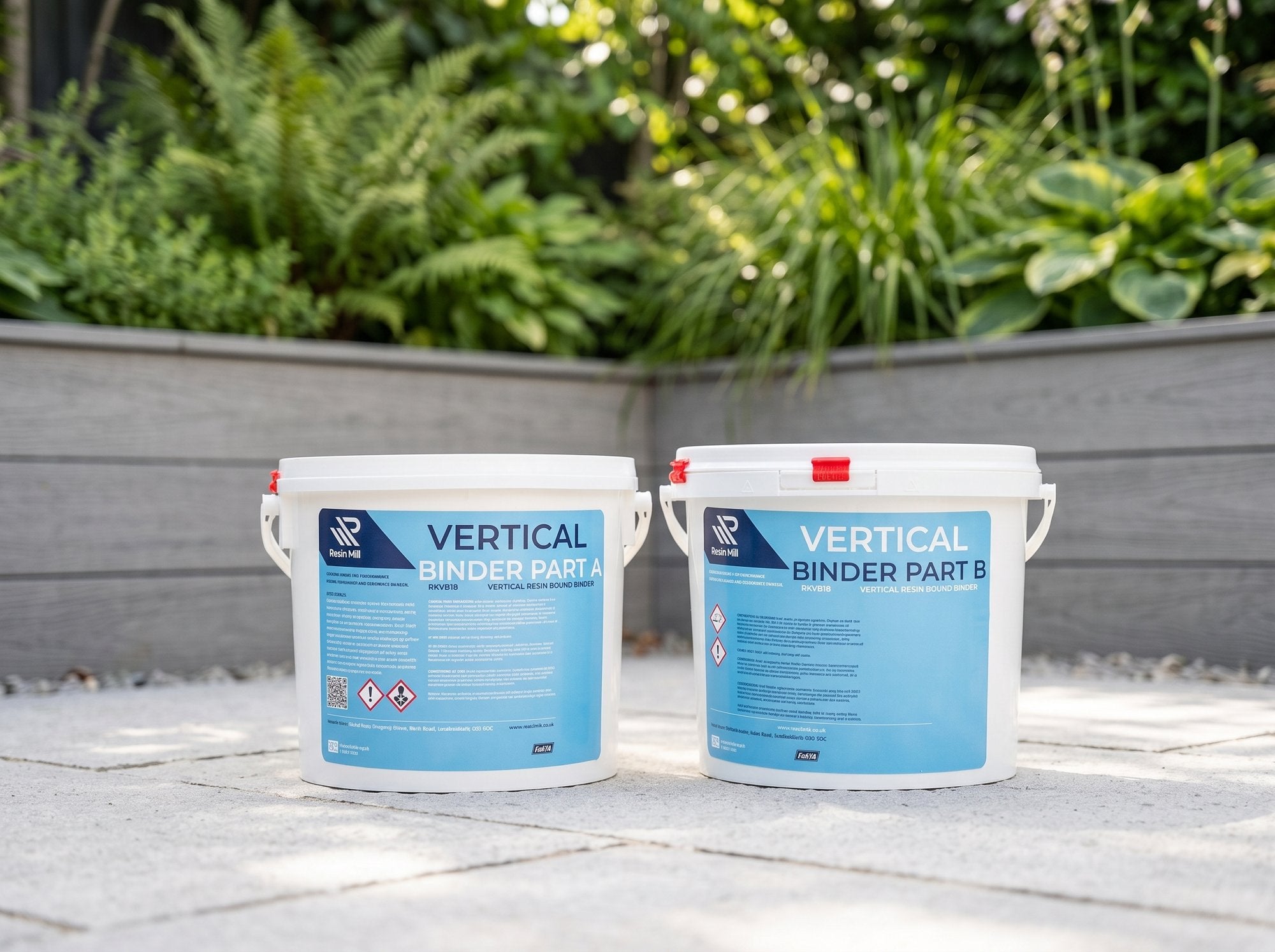 Resin Mill Vertical Binder Part A and Part B kit