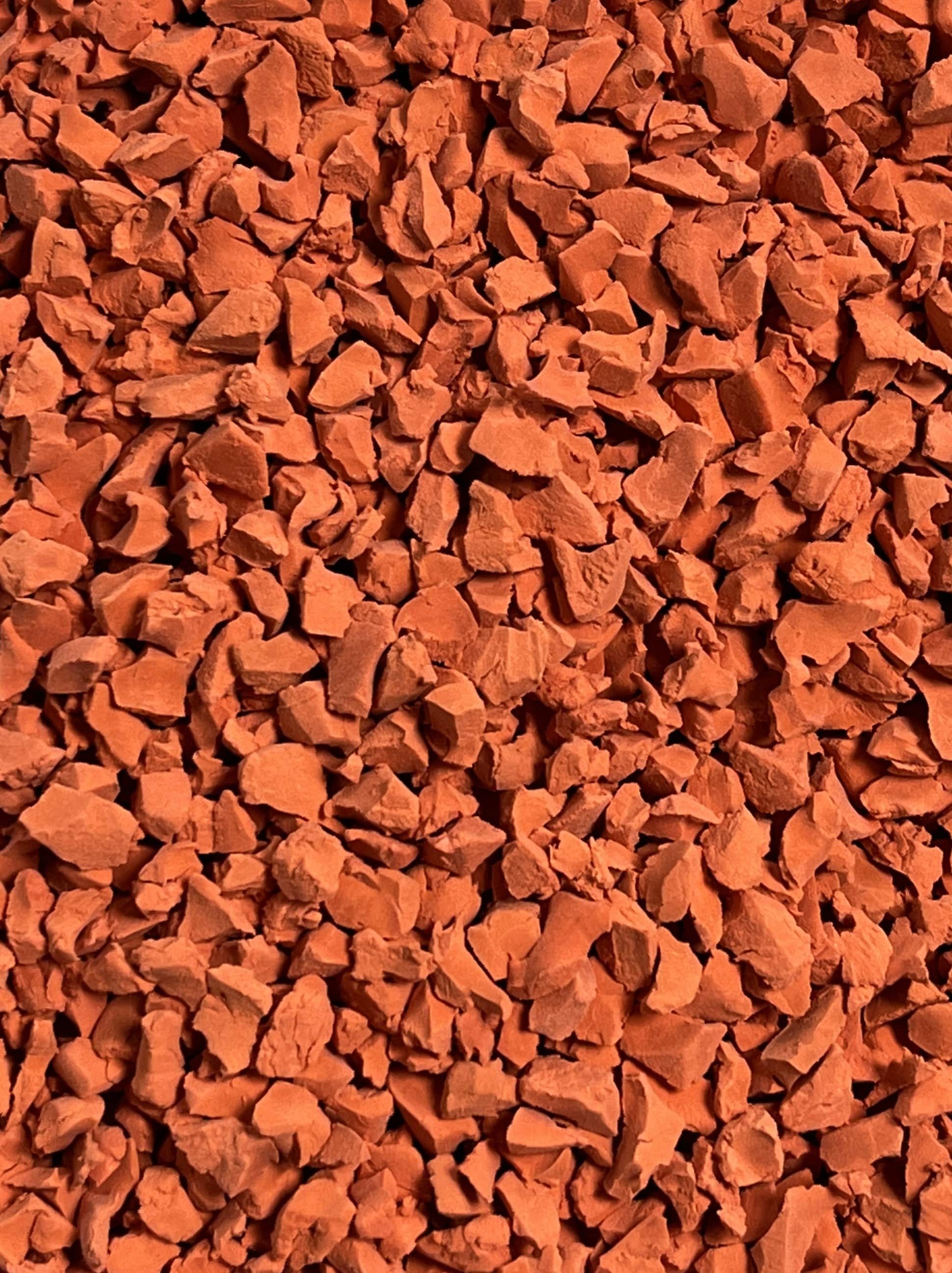 Orange Rubber Crumb EPDM 1 - 4mm 25kg - Resin Mill