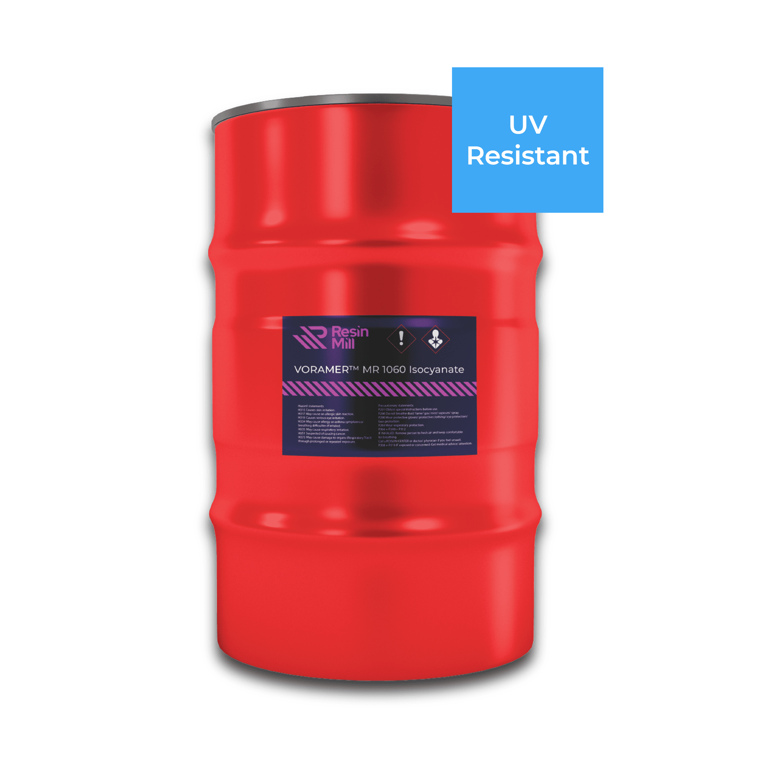 UV Resistant Rubber Binder - One - Part Resin (220kg) - Resin Mill